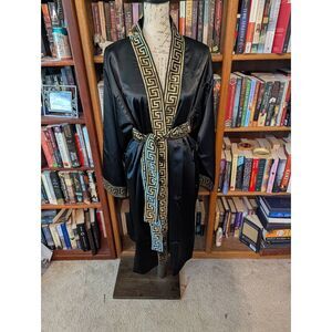Bellagio X Bruno Mars Men’s OS Black Satin 24K 2017 Robe Promo Merch